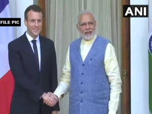 Macron - Modi