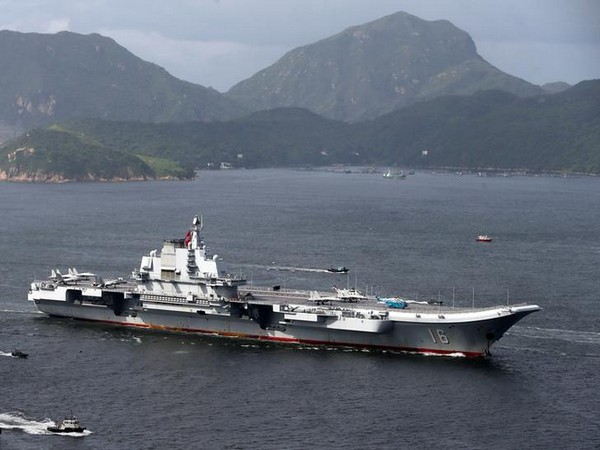 China's aircraft carrier Liaoning sails into Hong Kong