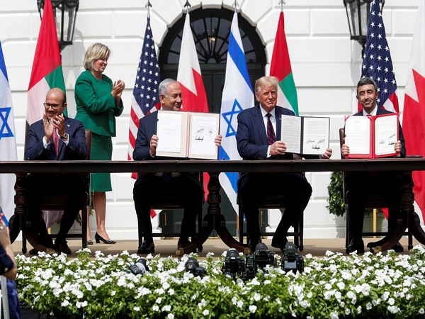 U.S. President Trump hosts leaders for Abraham Accords signing ceremony at the White House in Washington