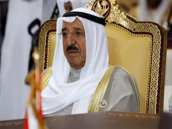 Kuwait's Amir Sheikh Sabah Al-Ahmad Al-Jaber Al-Sabah attends the opening of the Gulf Cooperation Council summit in Doha