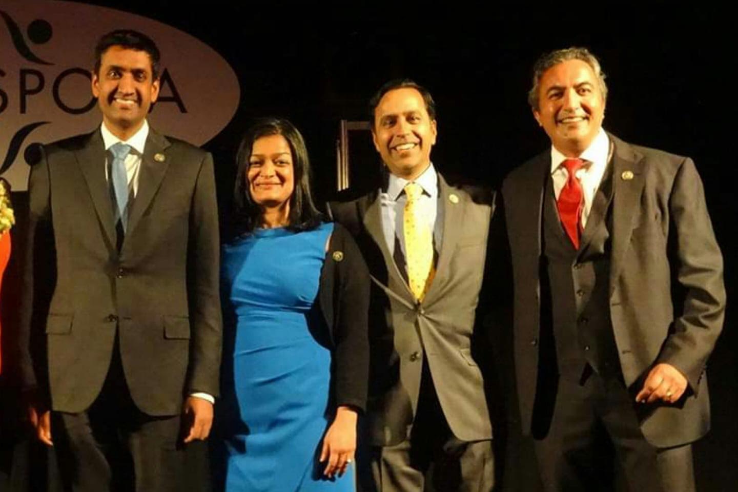 All Four Indian-American Members of the US House of Representatives Cruise to Re-election