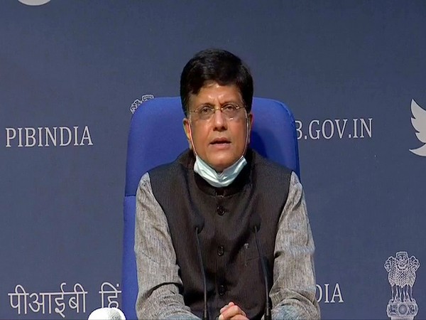 Union Minister Piyush Goyal addressing through virtual conference