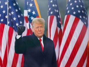 U.S. President Donald Trump holds a rally to contest the certification of the 2020 U.S. presidential election results by the U.S. Congress in Washington