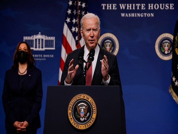 U.S. President Joe Biden delivers remarks on the political situation in Myanmar at the White House in Washington