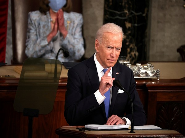 U.S. President Joe Biden's first address to a joint session of the U.S. Congress in Washington