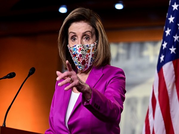 U.S. House Speaker Nancy Pelosi holds news conference at U.S. Capitol a day after violent protests in Washington