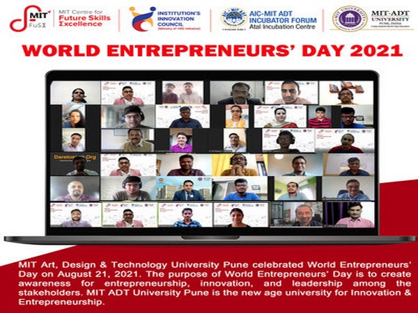 World Entrepreneurs’ Day celebrated at MIT-ADT University Pune