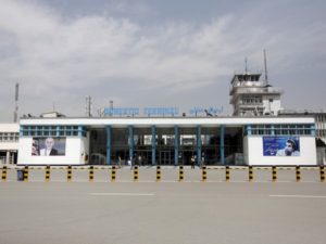 A view of Hamid Karzai International Airport in Kabul