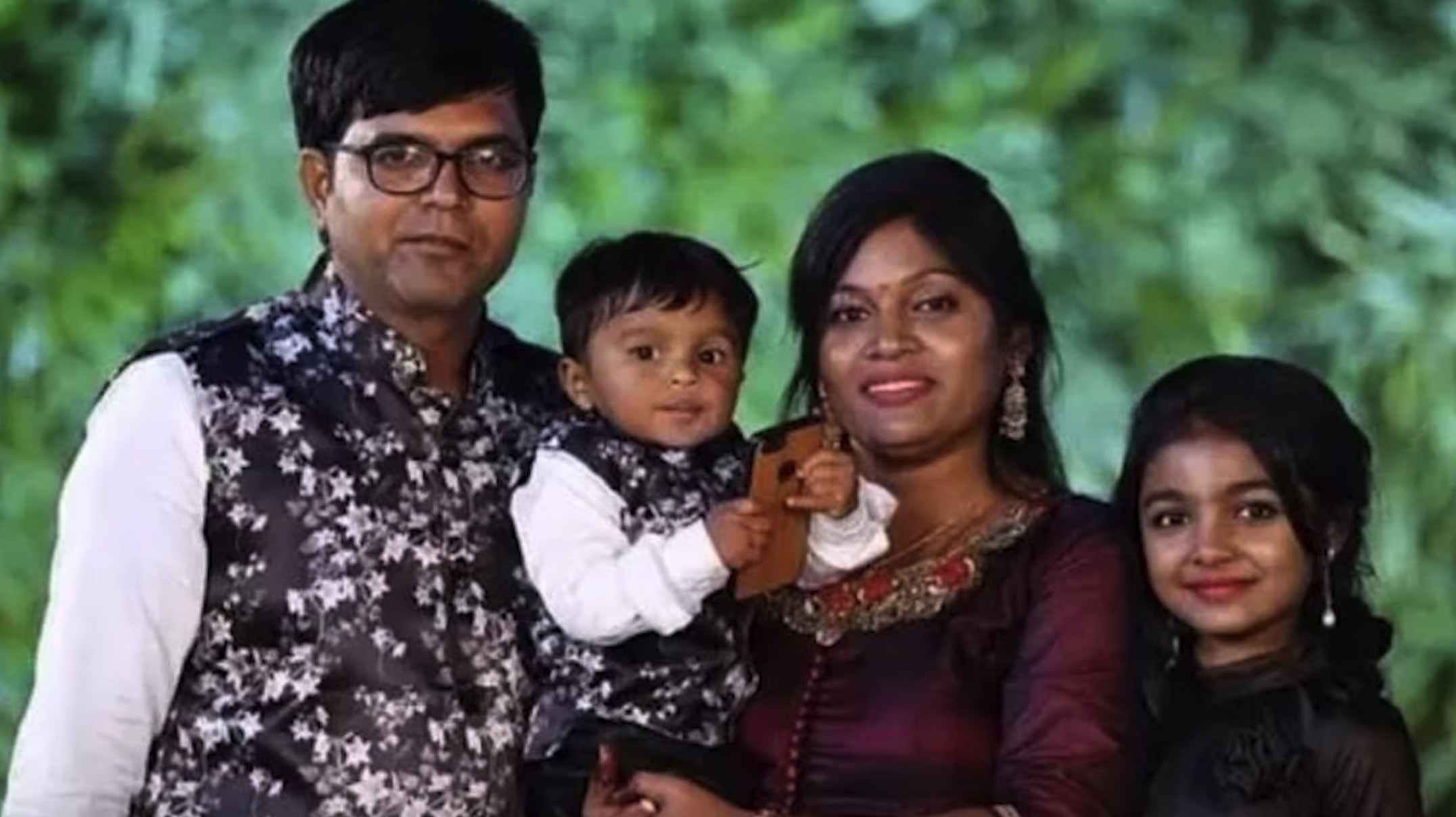 Indian family froze to death