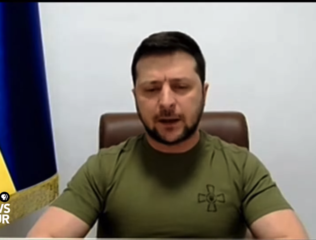 Zelensky addressing US Congress