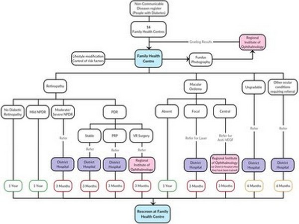 DR care pathway in the public health system in Kerala