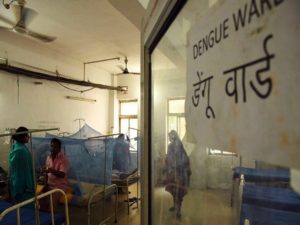 Dengue patients get treated at Patna Medical College and Hospital