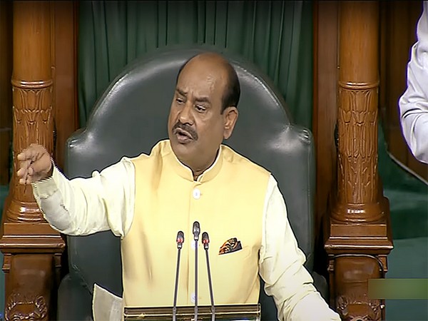 Om Birla conducts the proceedings of the Lower House