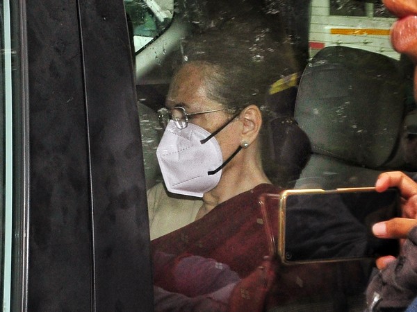 Sonia Gandhi leaves her residence for ED office to appear before it