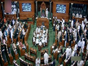 Opposition MPs create a ruckus in Lok Sabha