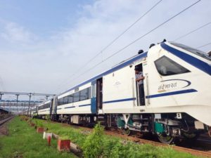 Trial run on 3rd rake of Vande Bharat undertaken in Kota-Nagda section