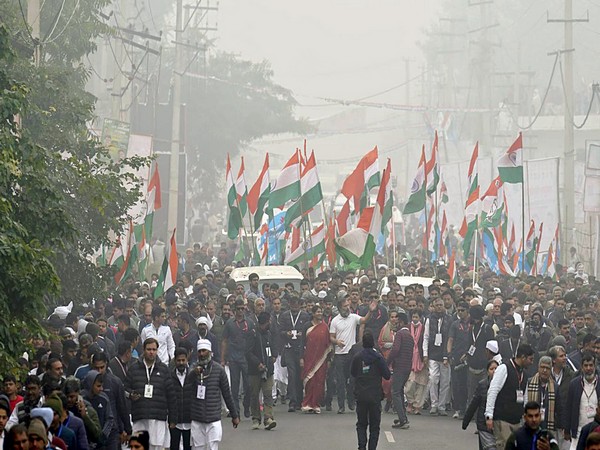 Congress leader Rahul Gandhi leads Bharat Jodo Yatra