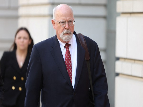 Special Counsel John Durham departs after opening arguments in the trial of Attorney Michael Sussmann being held at the U.S. Federal Courthouse in Washington