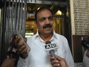 NCP Jayant Patil speaks to the media