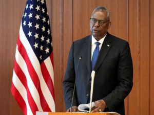 U.S. Defense Secretary Lloyd Austin visits Japan