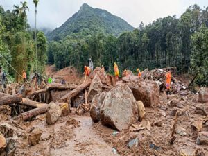 Search and rescue operation is underway for the fifth day in the landslide-hit Wayanad